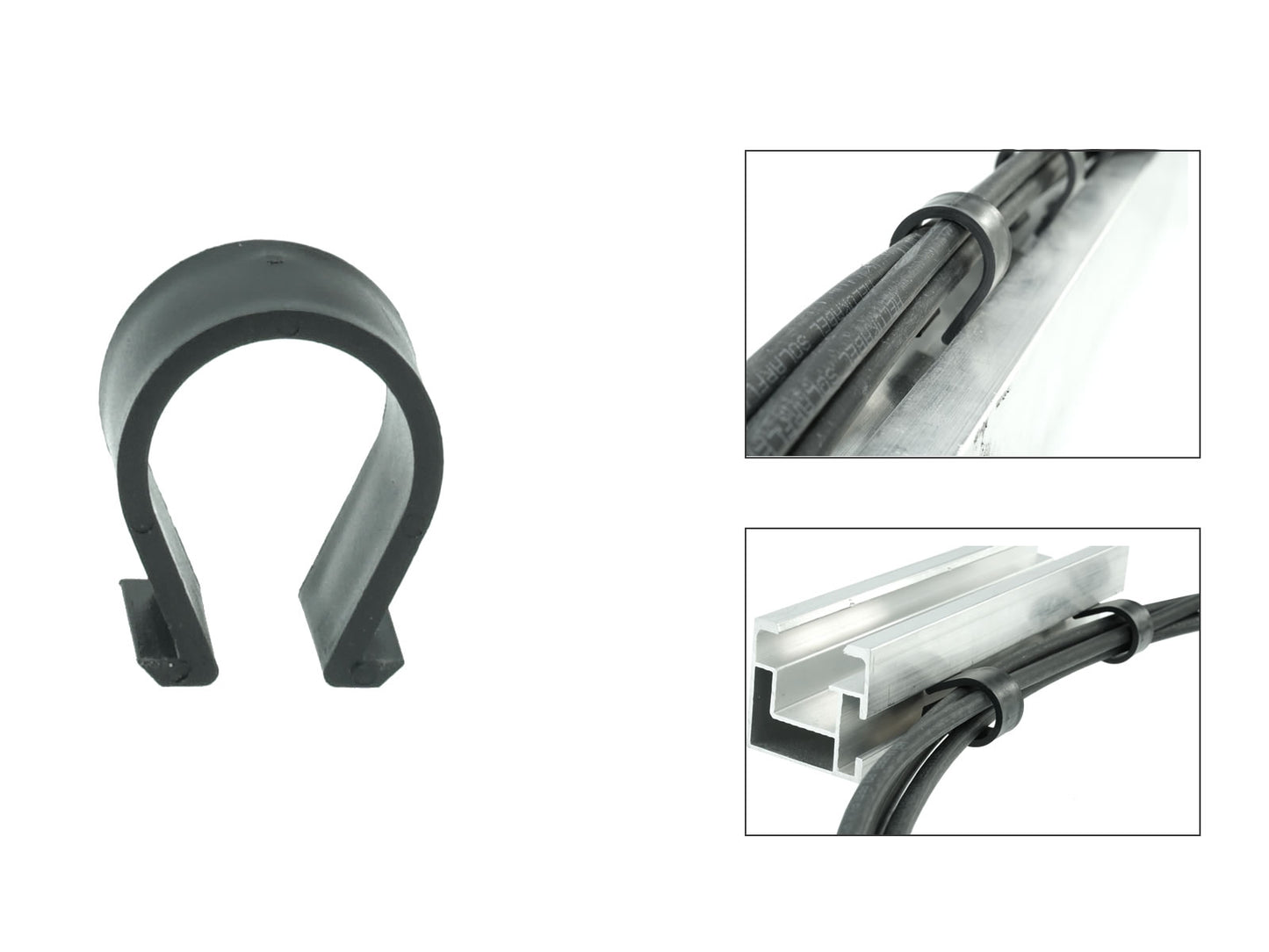 Kunststoff Kabelclip