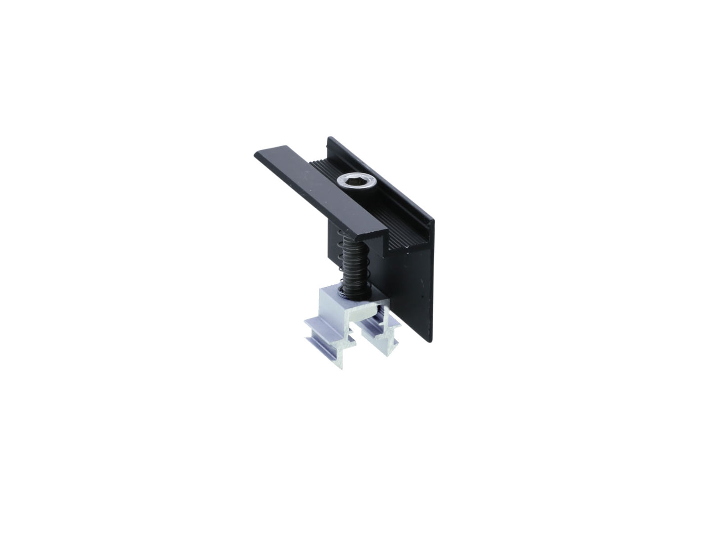 Endklemme-Klick schwarz
